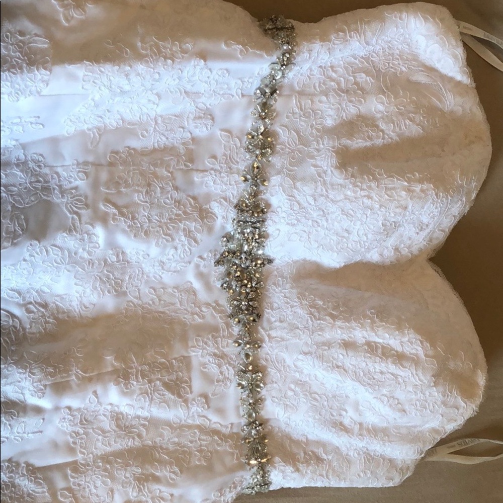 White wedding dress